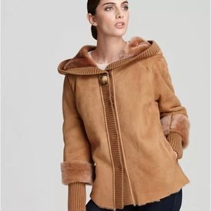 SALE! NEW!!! Maximilian 25" Lamb Shearling Jacket , size M, RETAIL $2.495,00